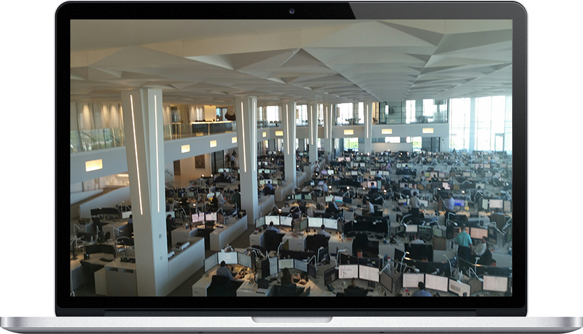 TechKnowledge Trading Floor Design